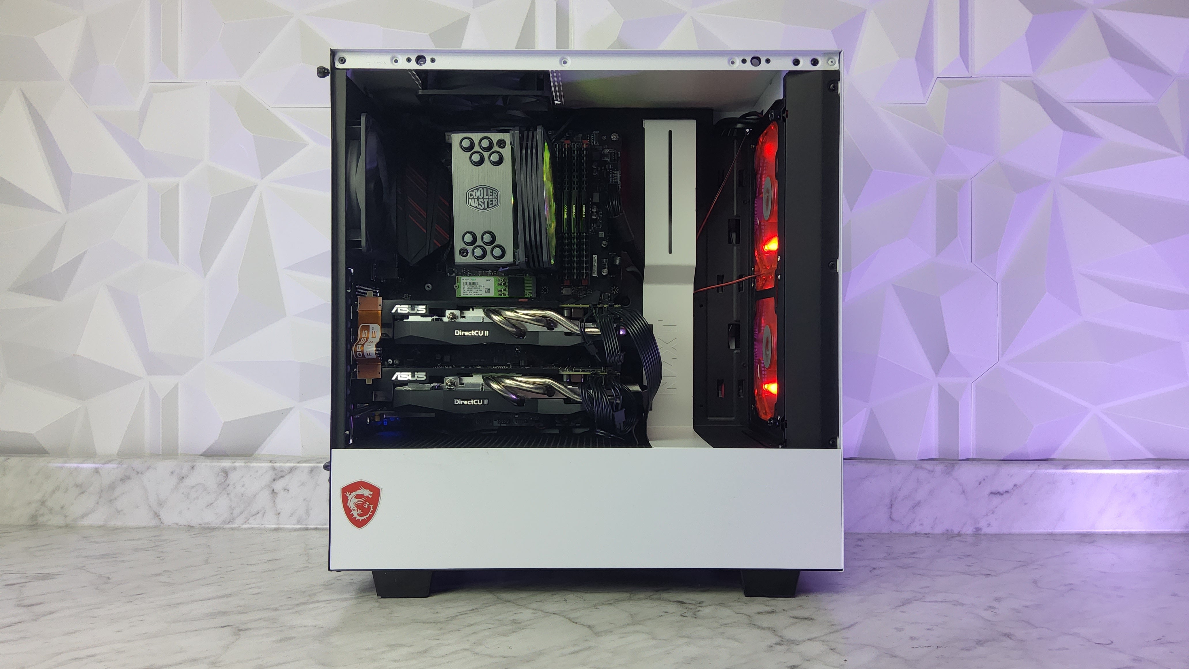Intel i7 9700F + R9 270X (x2) Gaming PC (In Stock)