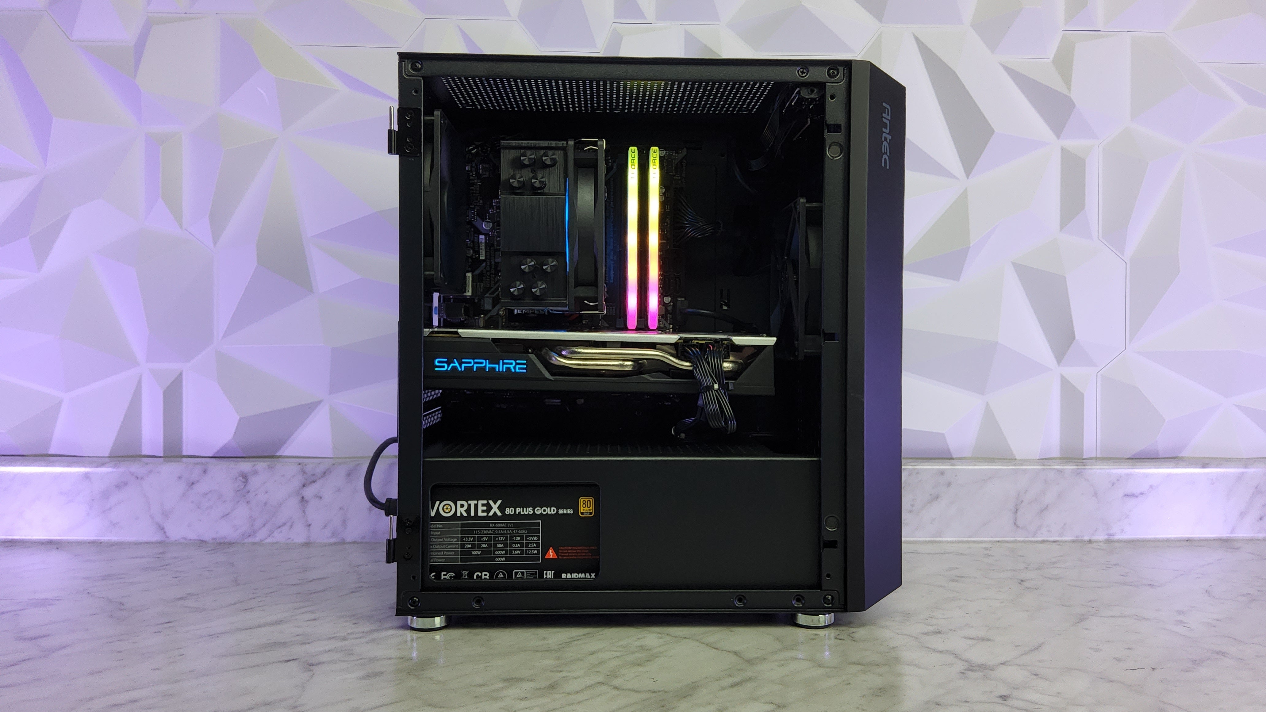Intel i5 9600K + RX 580 Gaming PC (In Stock)