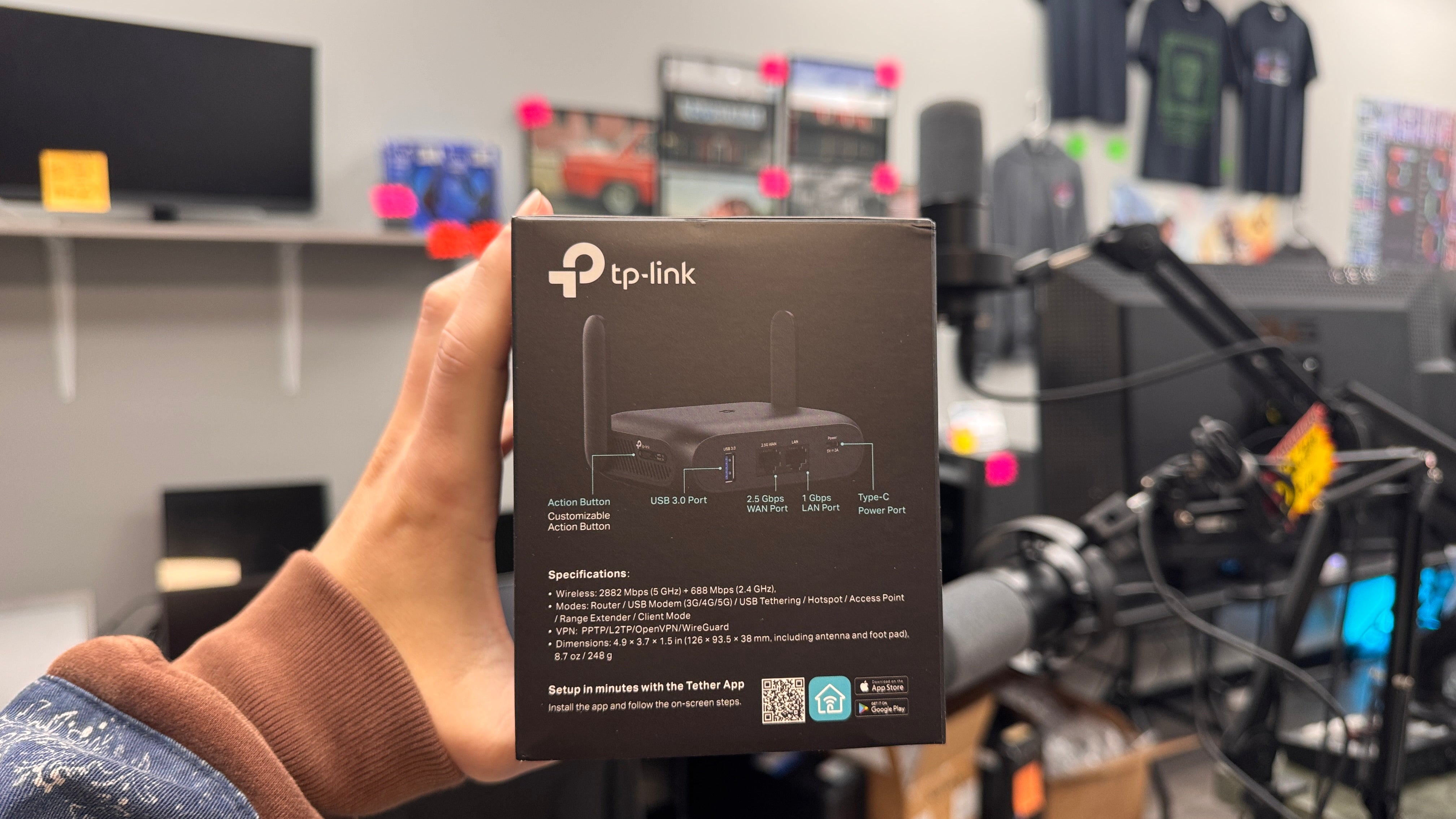 TPLink BE3600 - Wi-Fi 7 Travel Router