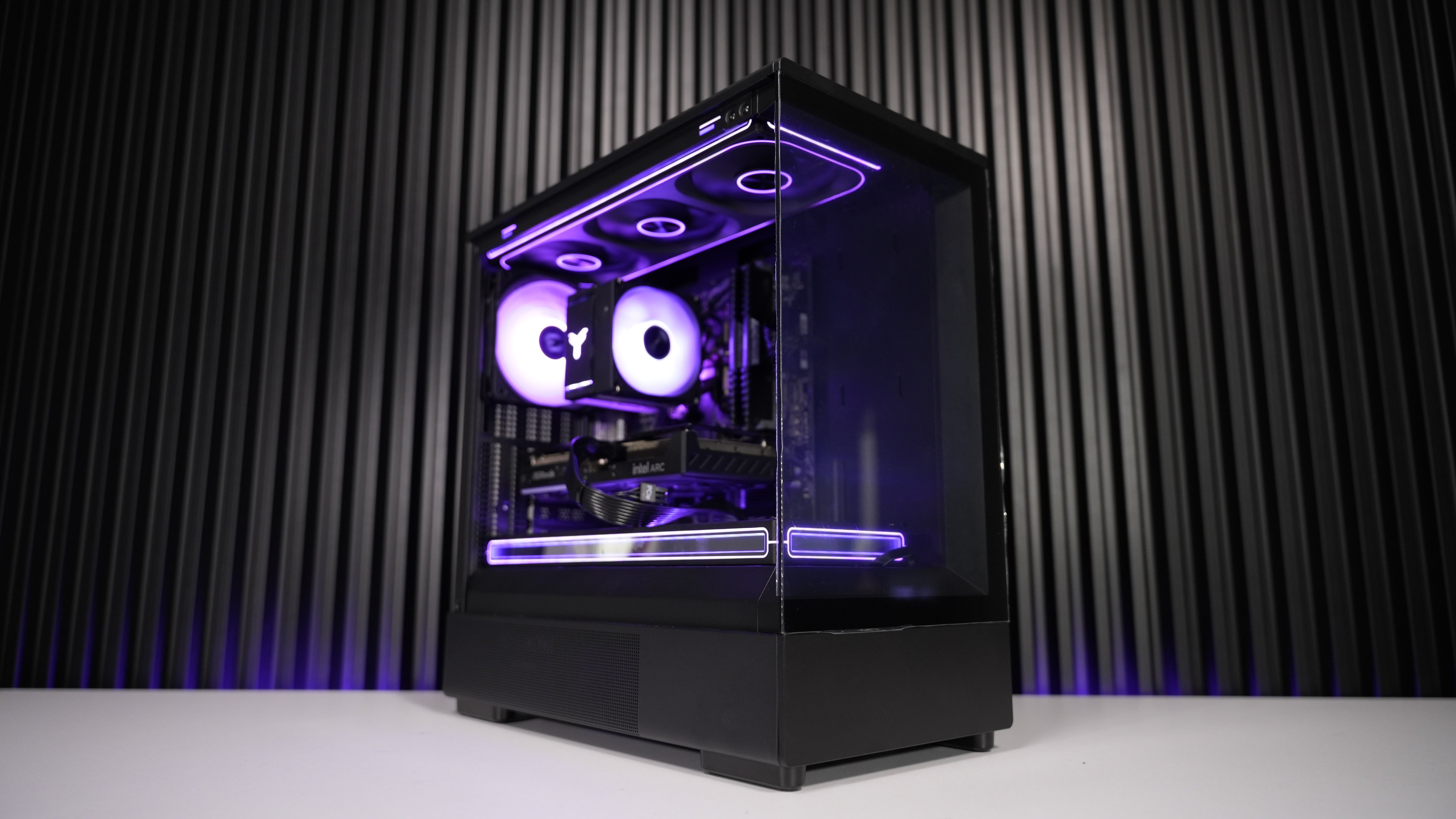 Ryzen 7 5700X + Arc B570 Gaming PC