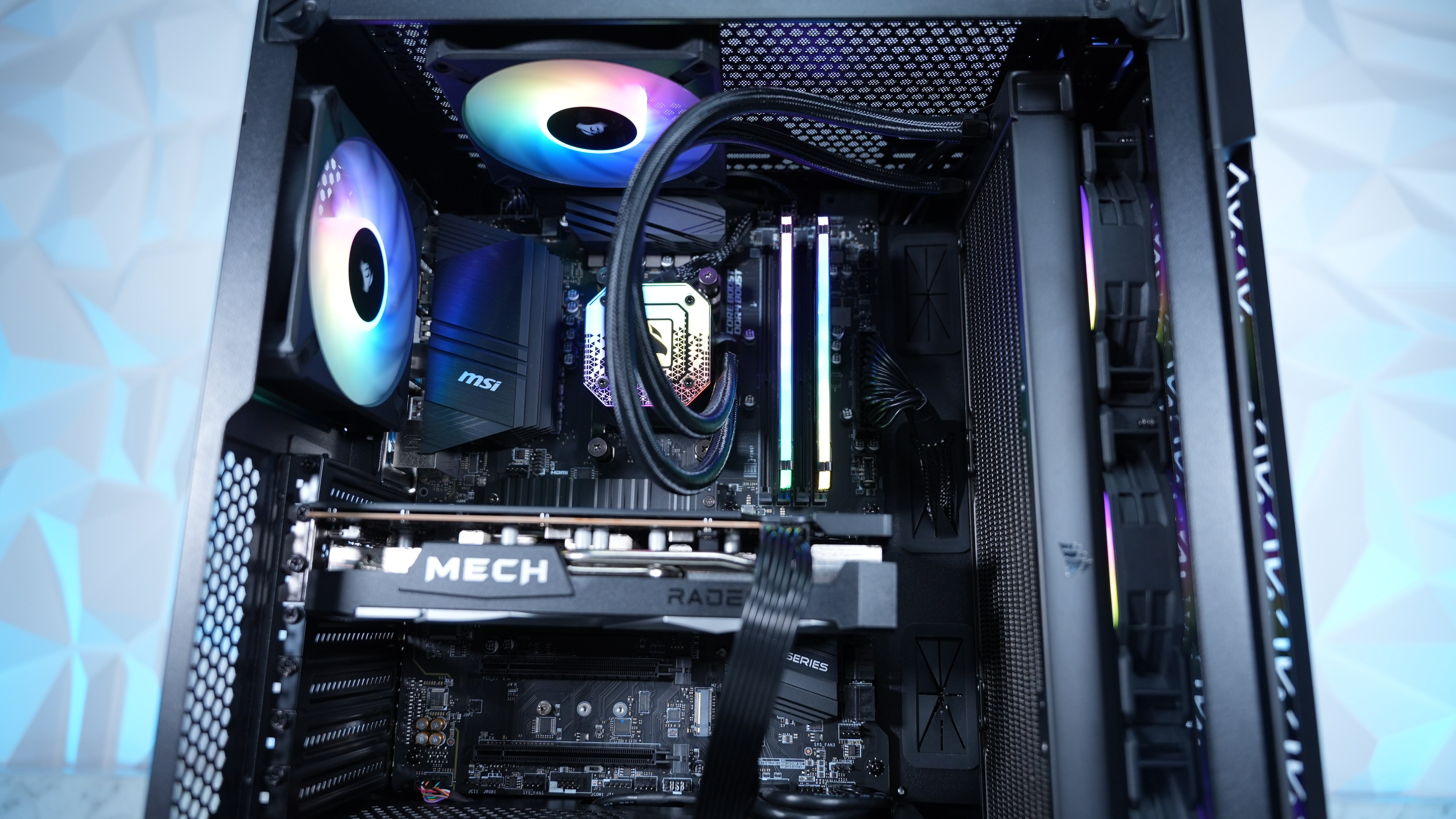 Ryzen 7 5800X + RX 7600 Gaming/Streaming PC (In Stock)
