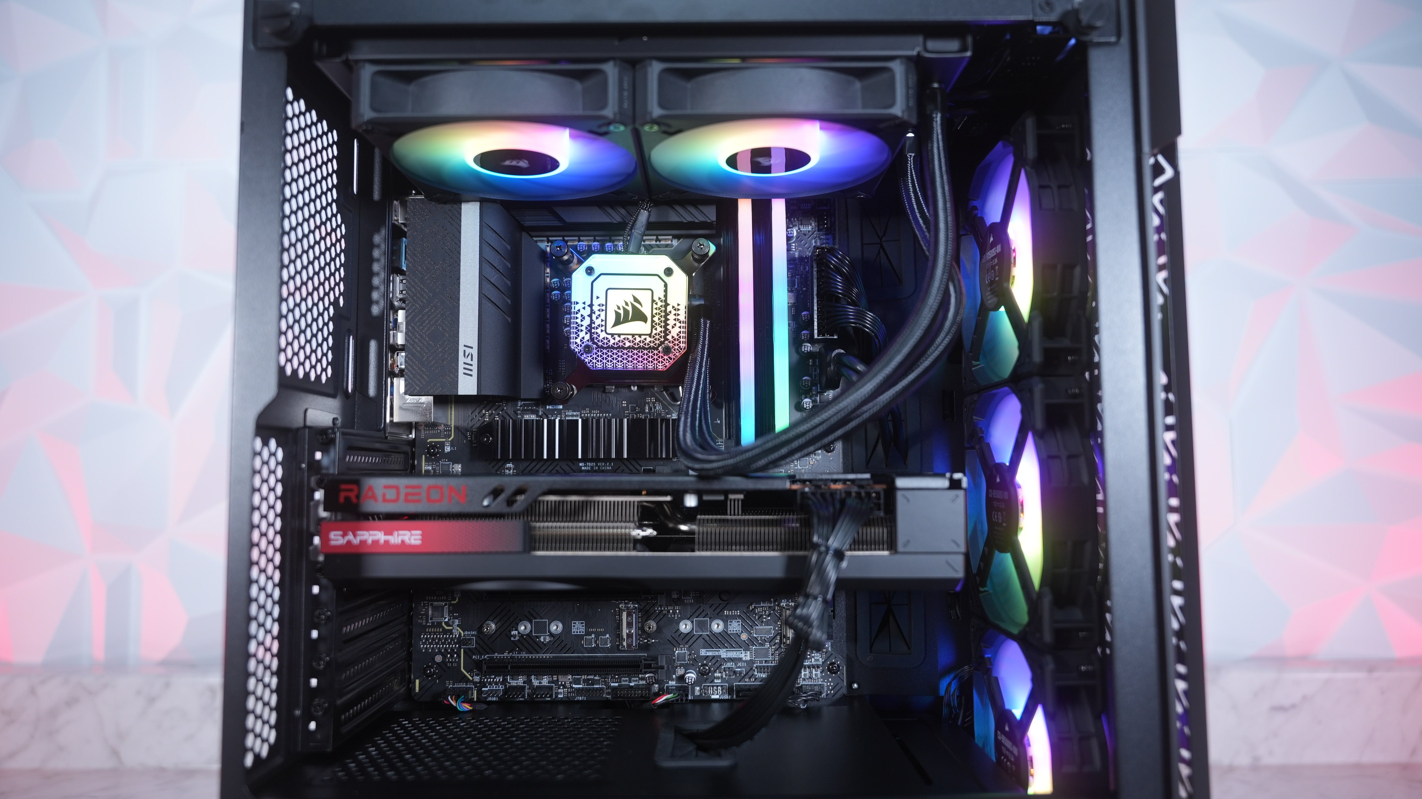 Intel i7 12700KF + RX 7700 XT Gaming/Streaming PC (In Stock)