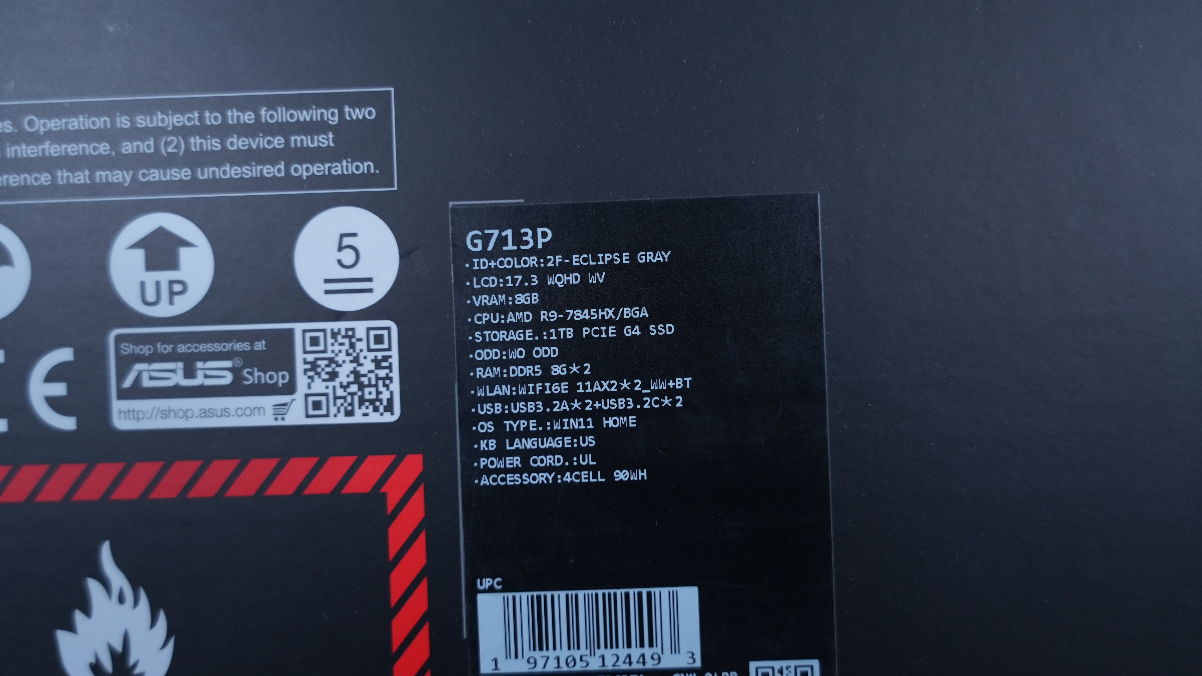 ASUS ROG G17 - Ryzen 9 7945 HX + RTX 4060 Gaming/Streaming Laptop (In Stock)