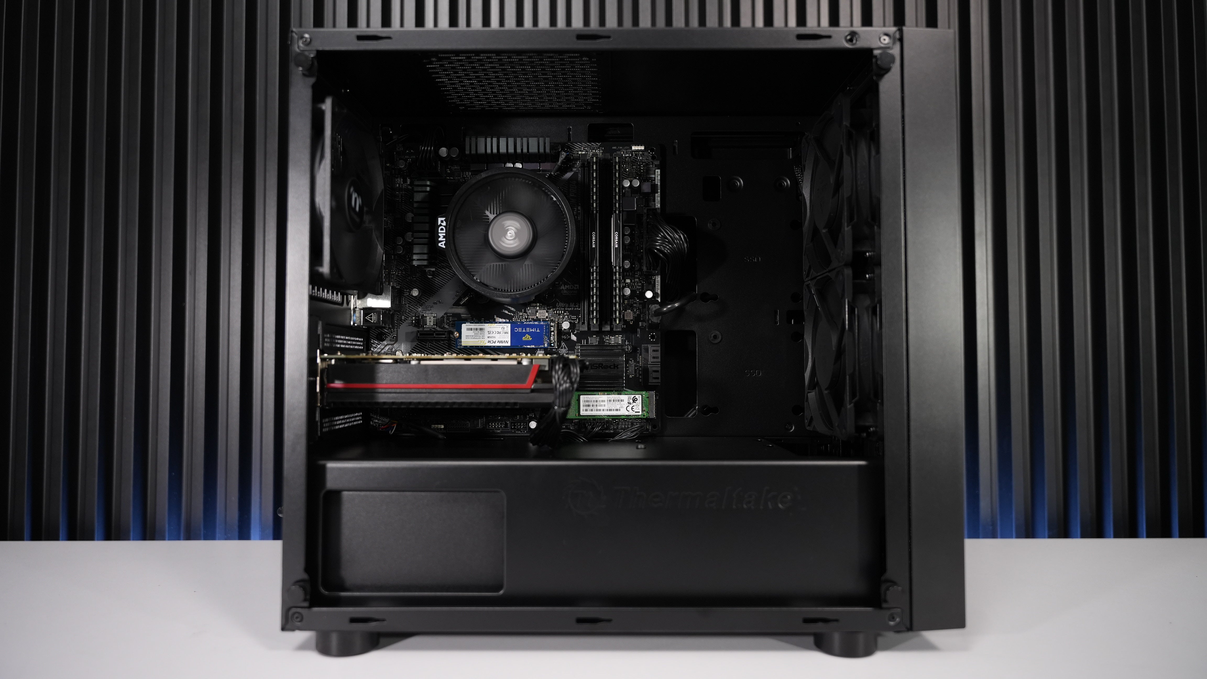 Ryzen 5 2400G + RX 580 Budget Gaming PC