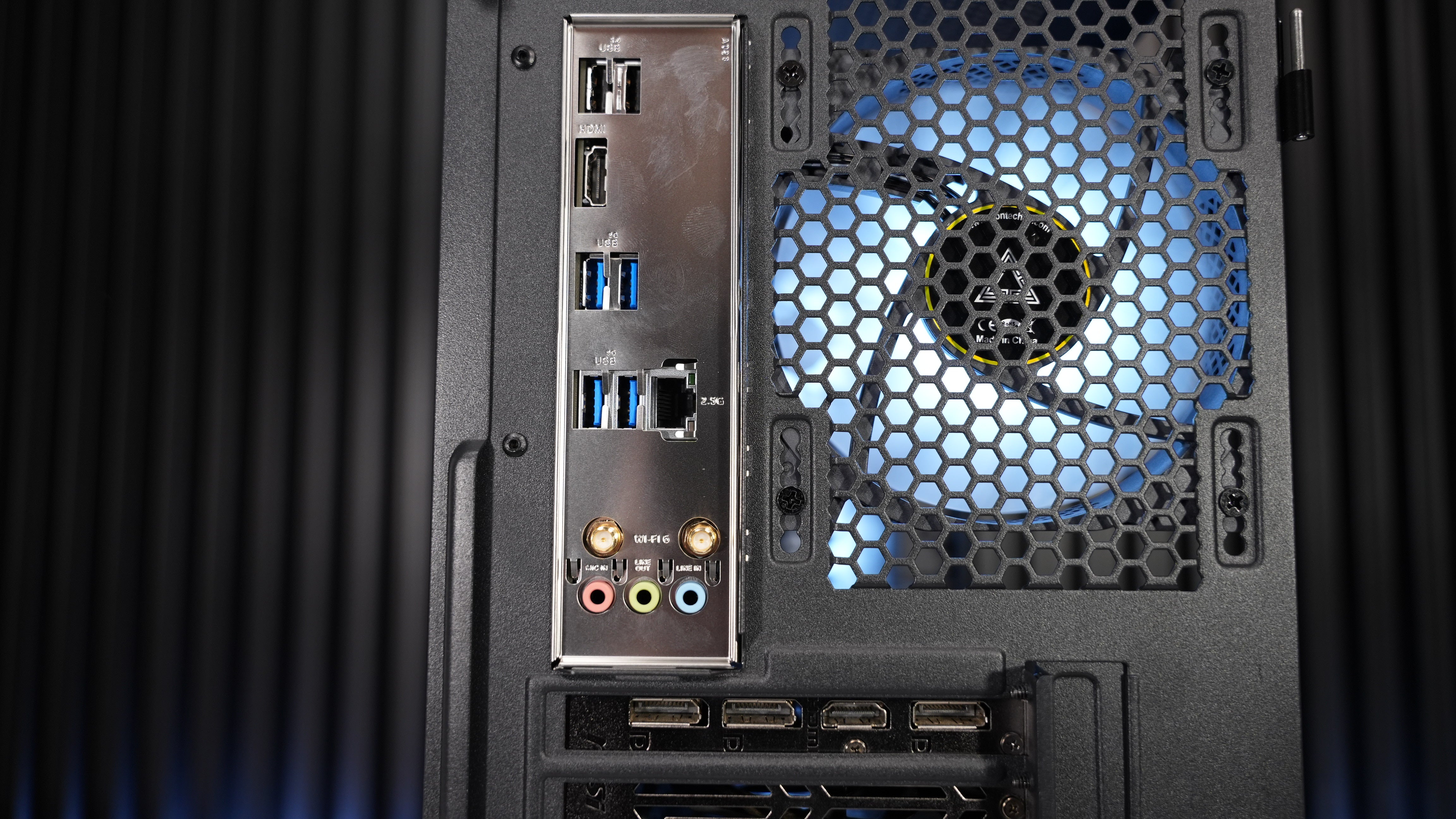 Intel i3 14100 + RTX 2070 Gaming PC