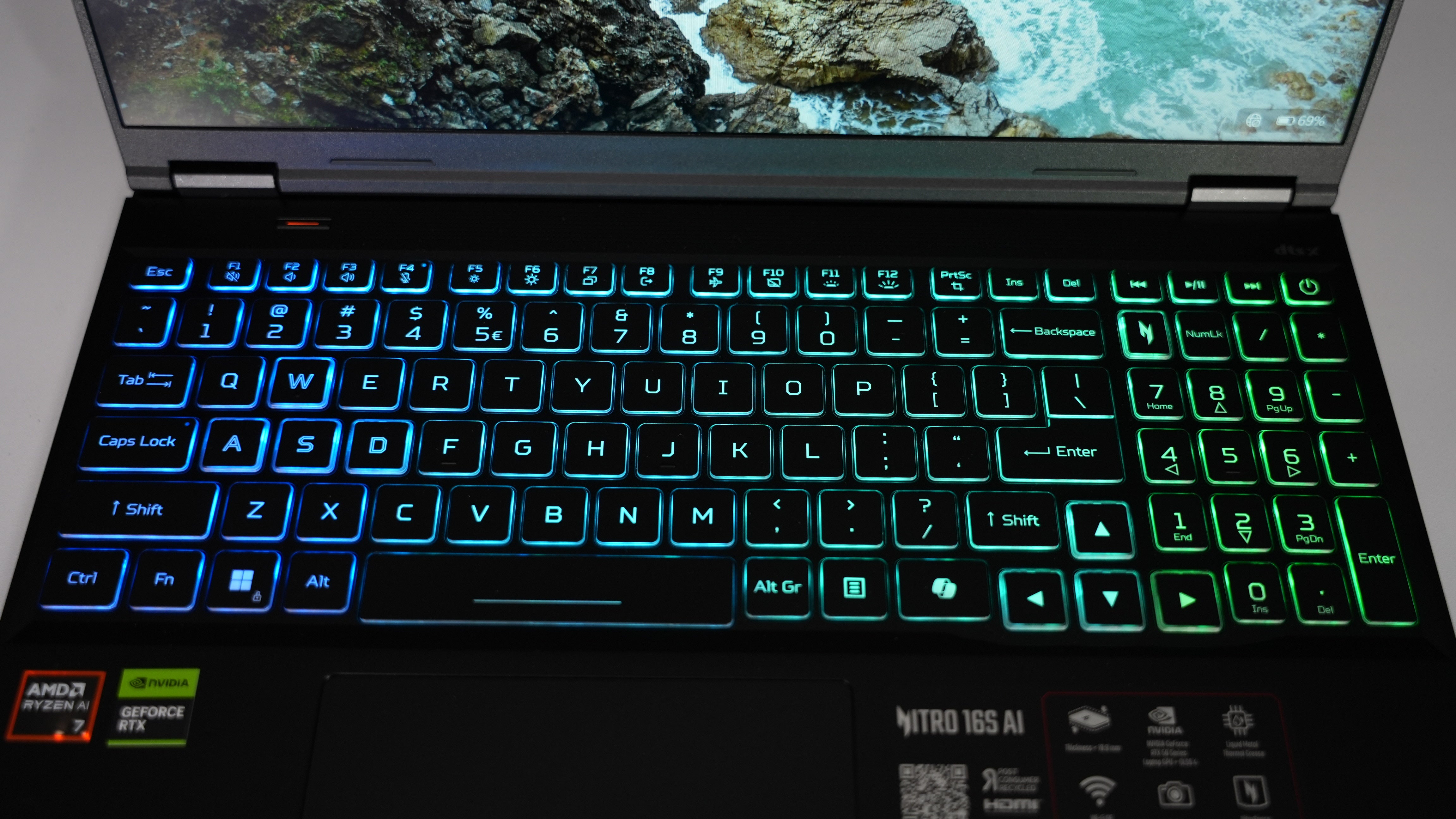 Ryzen AI 7 350 + RTX 5060 Gaming Laptop