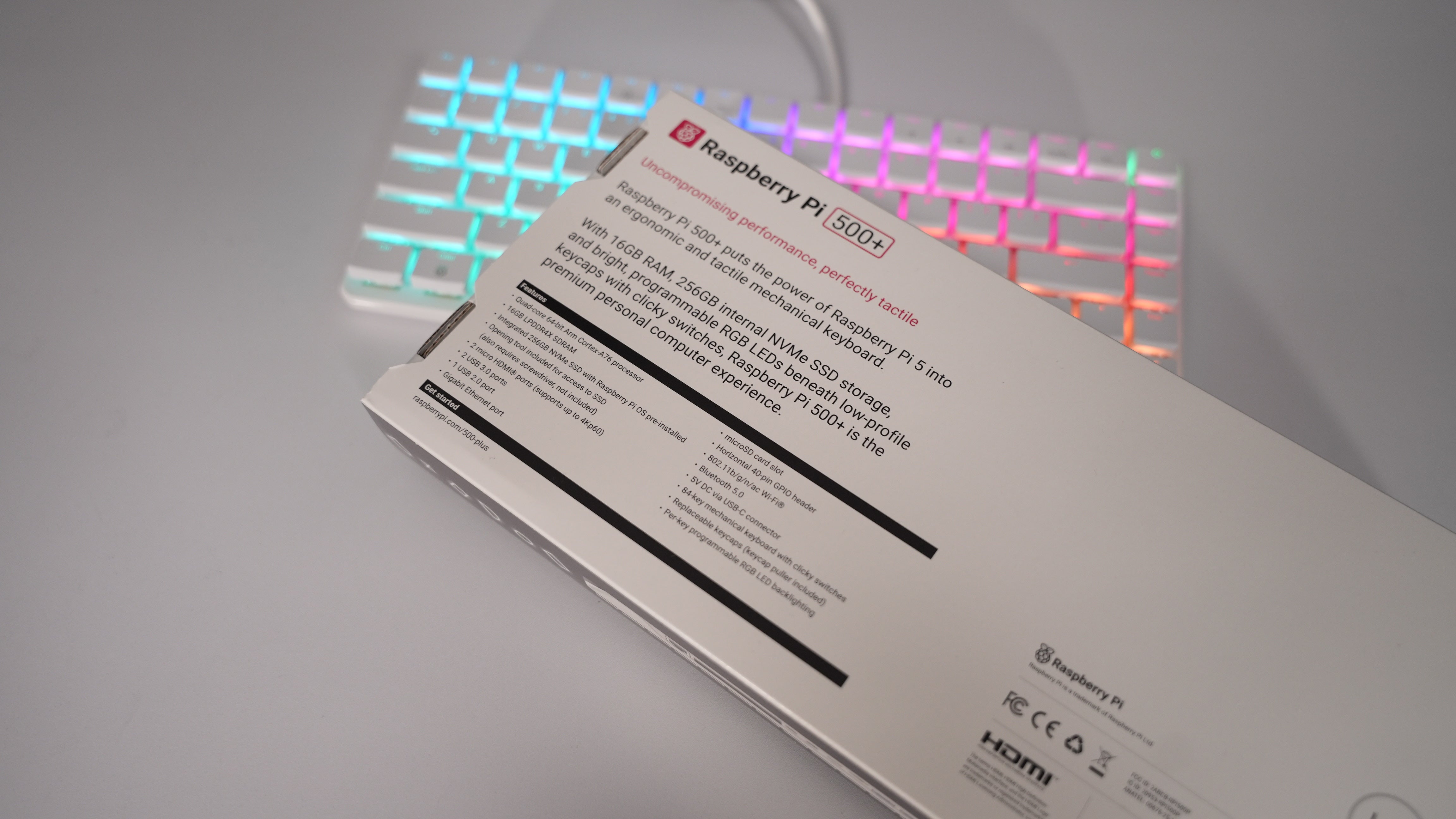 Raspberry Pi 500+ Mechanical Keyboard Combo