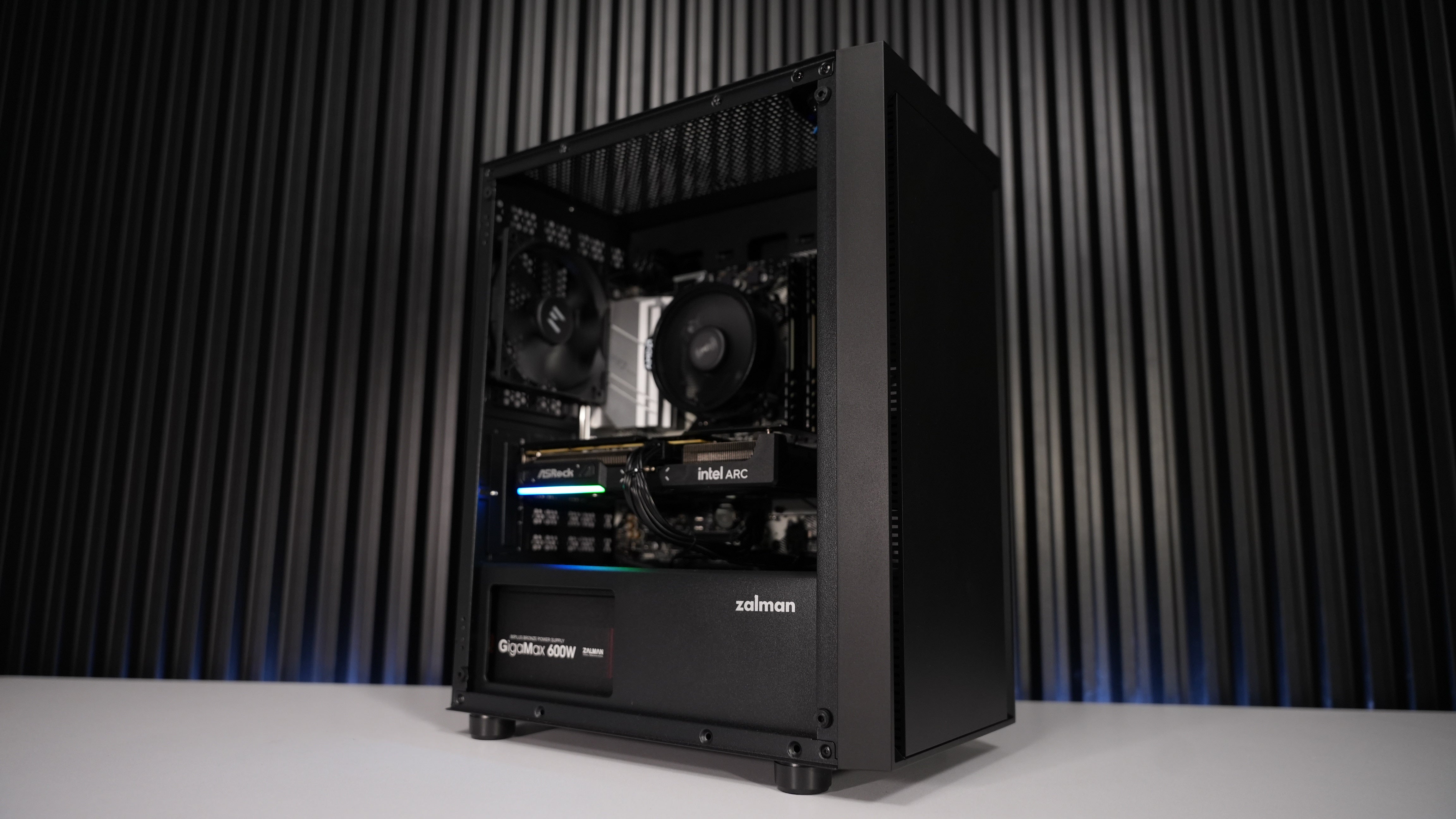 Ryzen 5 5500 + Intel Arc B570 Gaming PC
