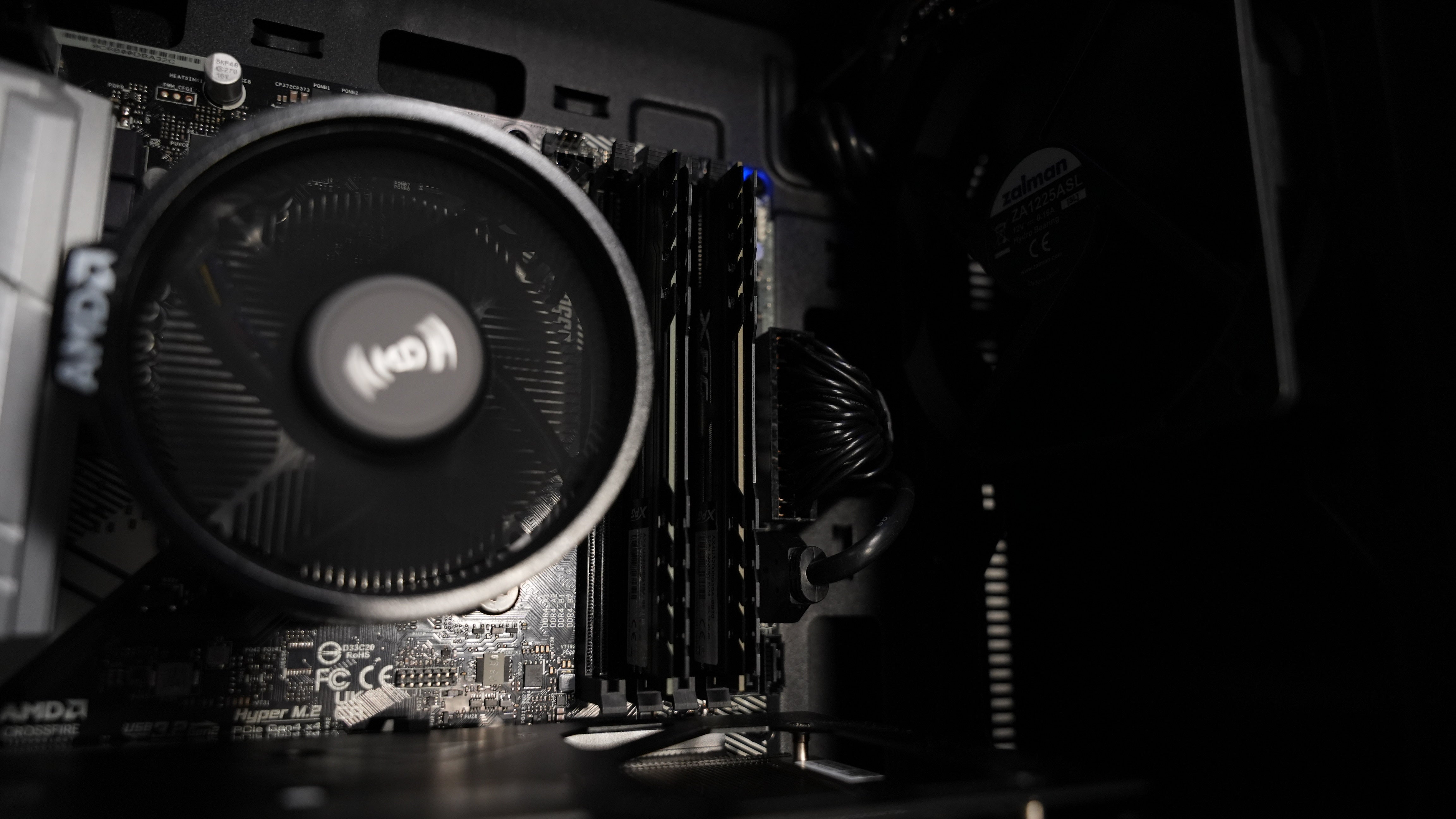 Ryzen 5 5500 + Intel Arc B570 Gaming PC