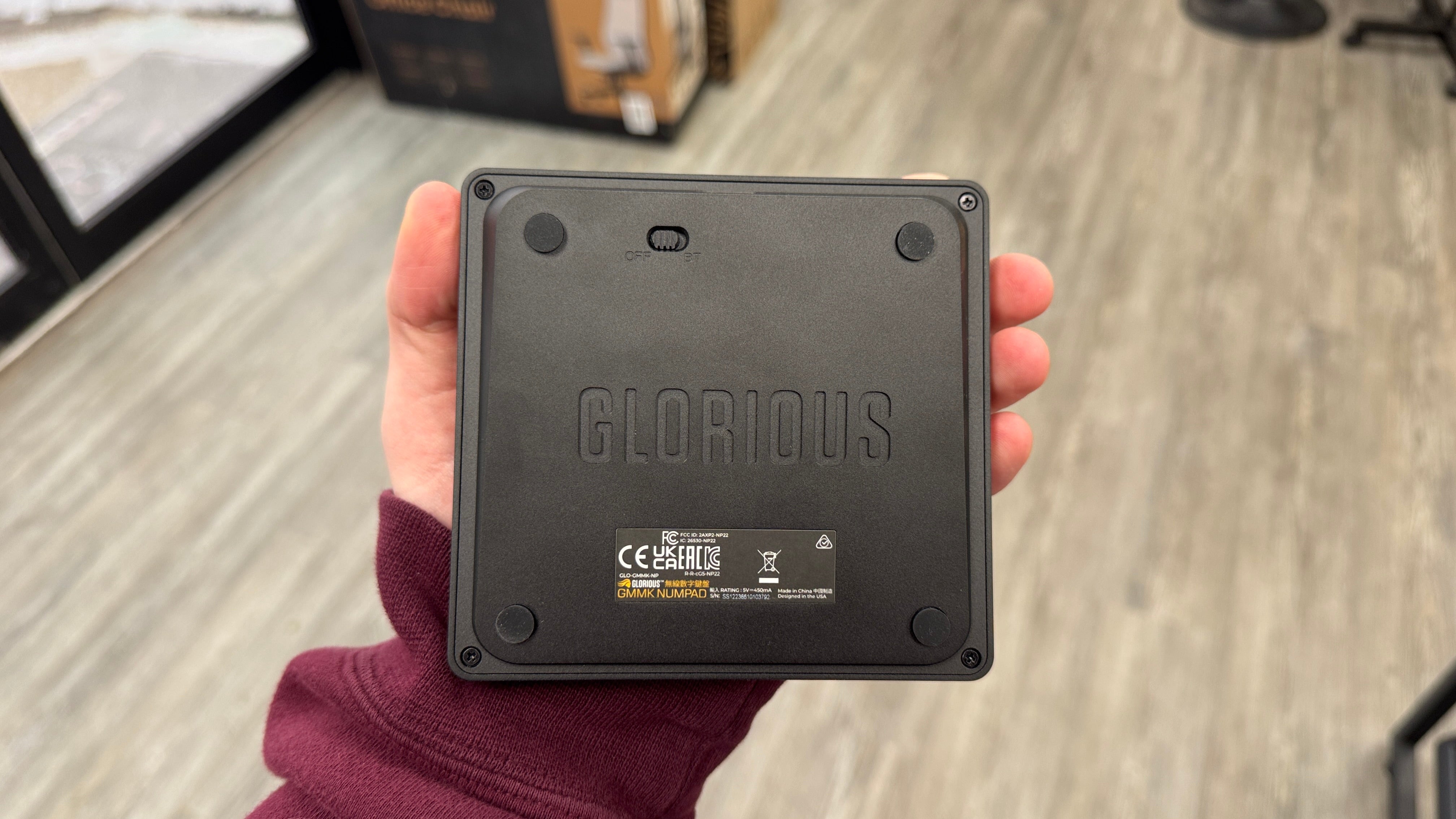 Glorious GMMK Numpad - Black Slate