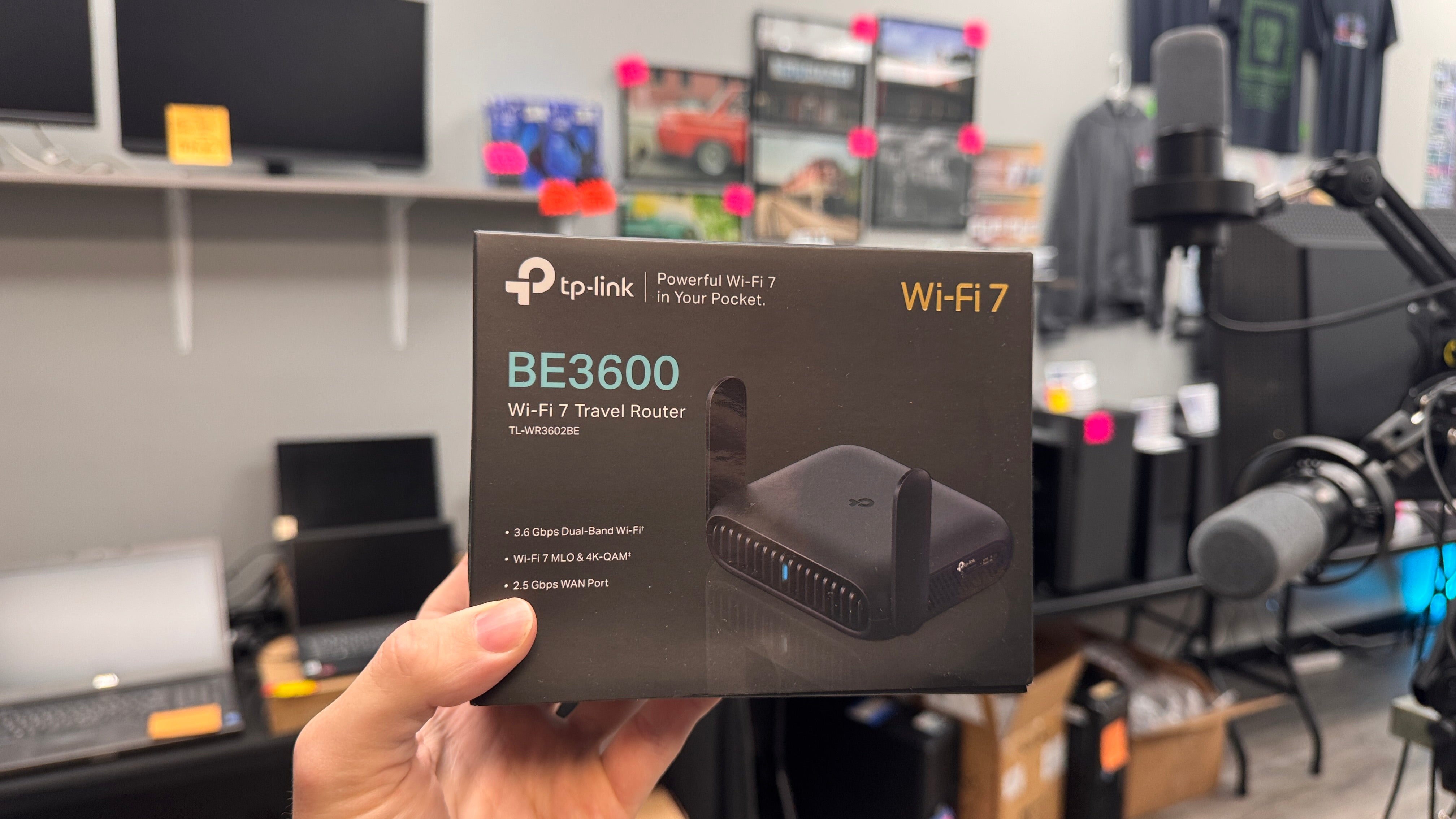 TPLink BE3600 - Wi-Fi 7 Travel Router