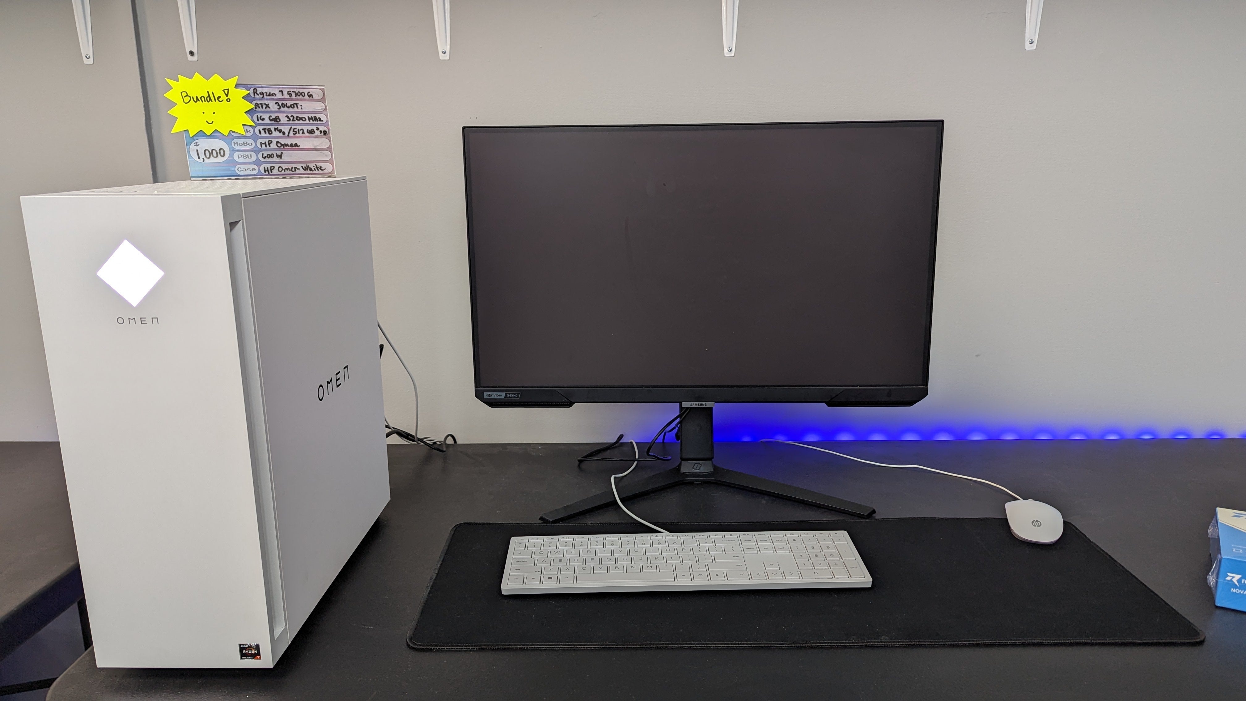 Ryzen 7 5700G + RTX 3060 Ti FULL Gaming Setup (In Store Only)