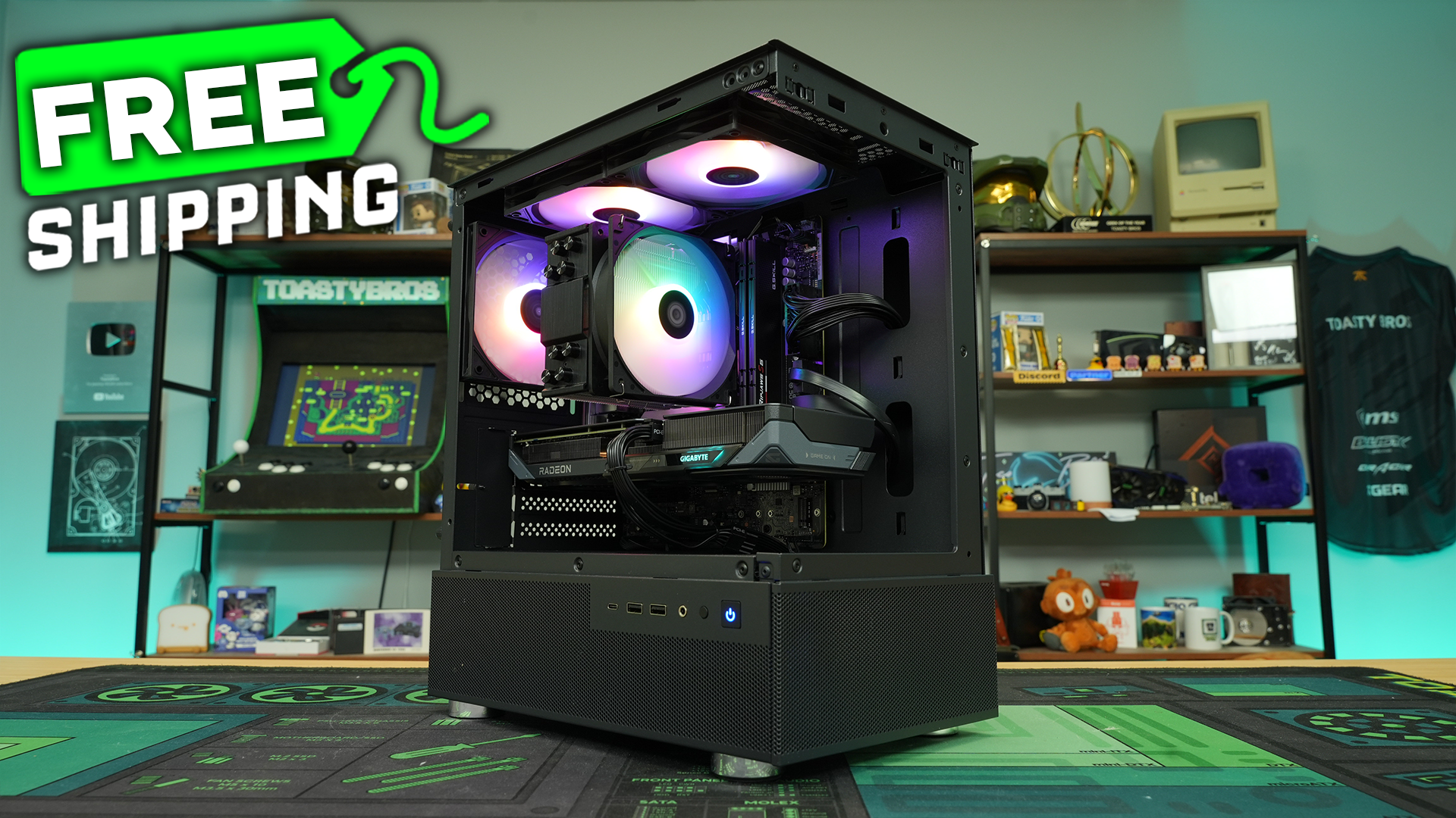 Plus Streamer PC Ultra 5 225F RX 9060 XT 