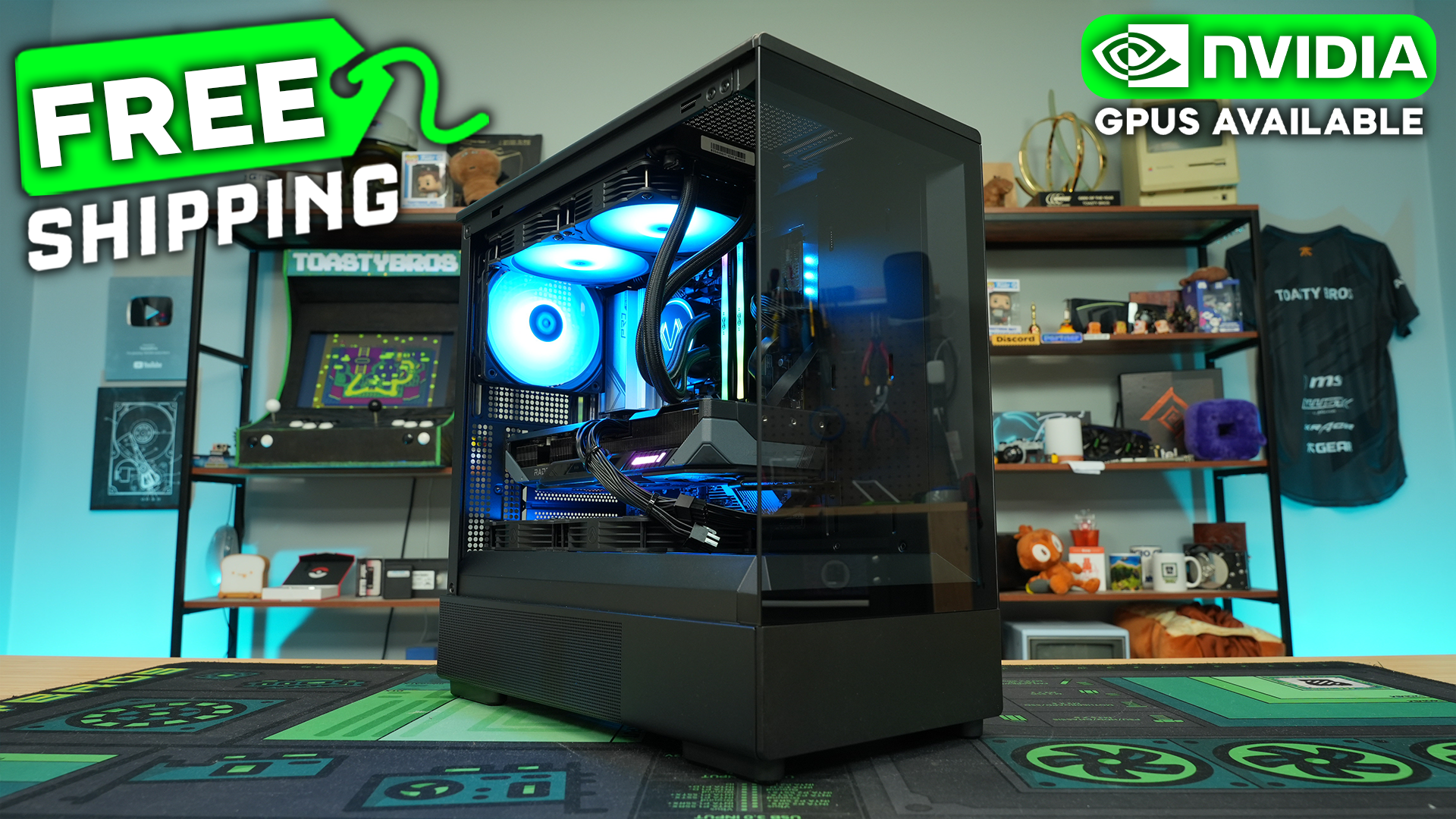 Professional Streamer PC - Ryzen 5 9600X + RX 9070