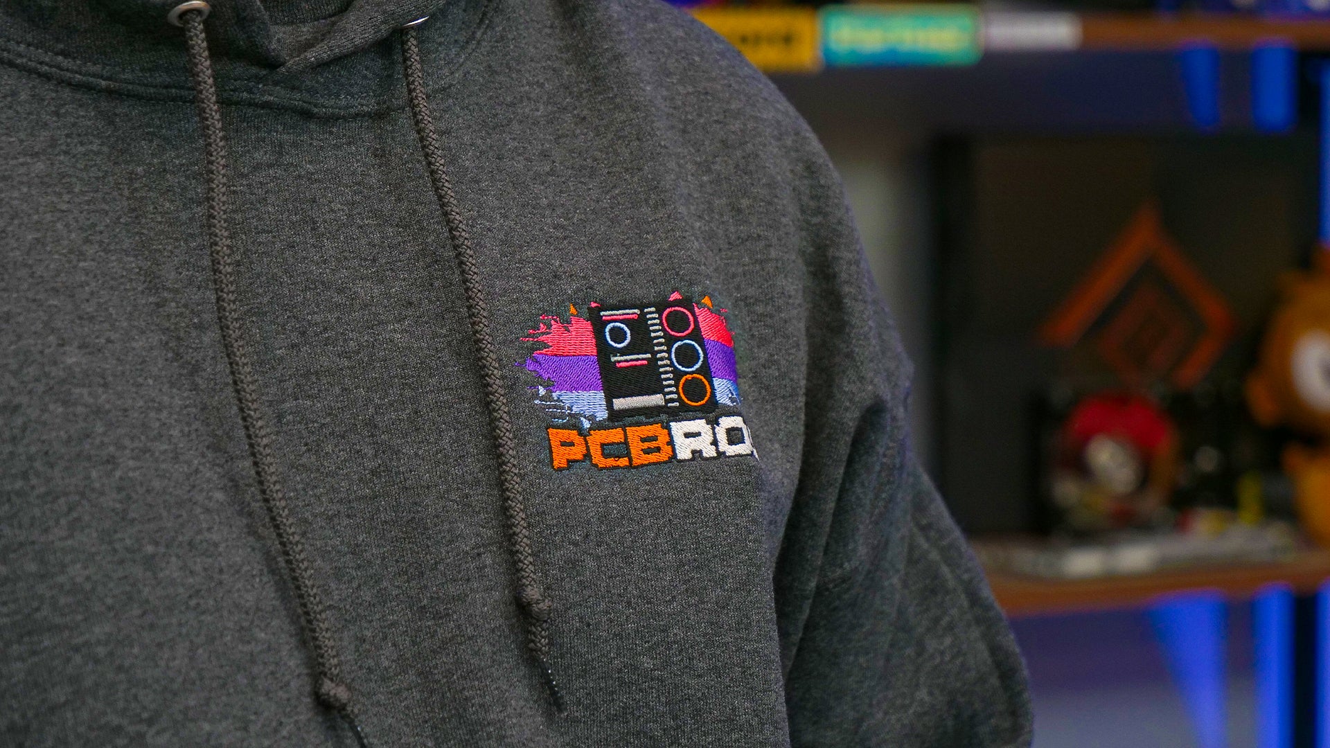 PCBros Embroidered Sports Hoodie