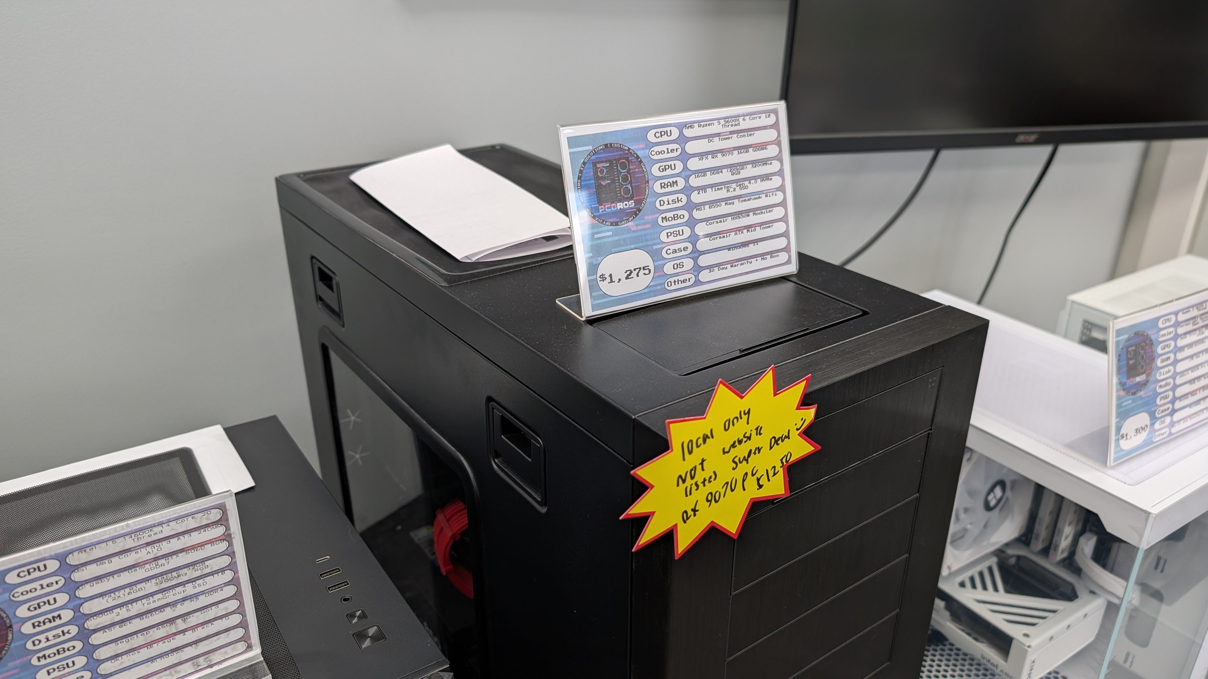 Local Only Gaming PC's
