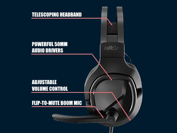Wage Pro Gaming Headset