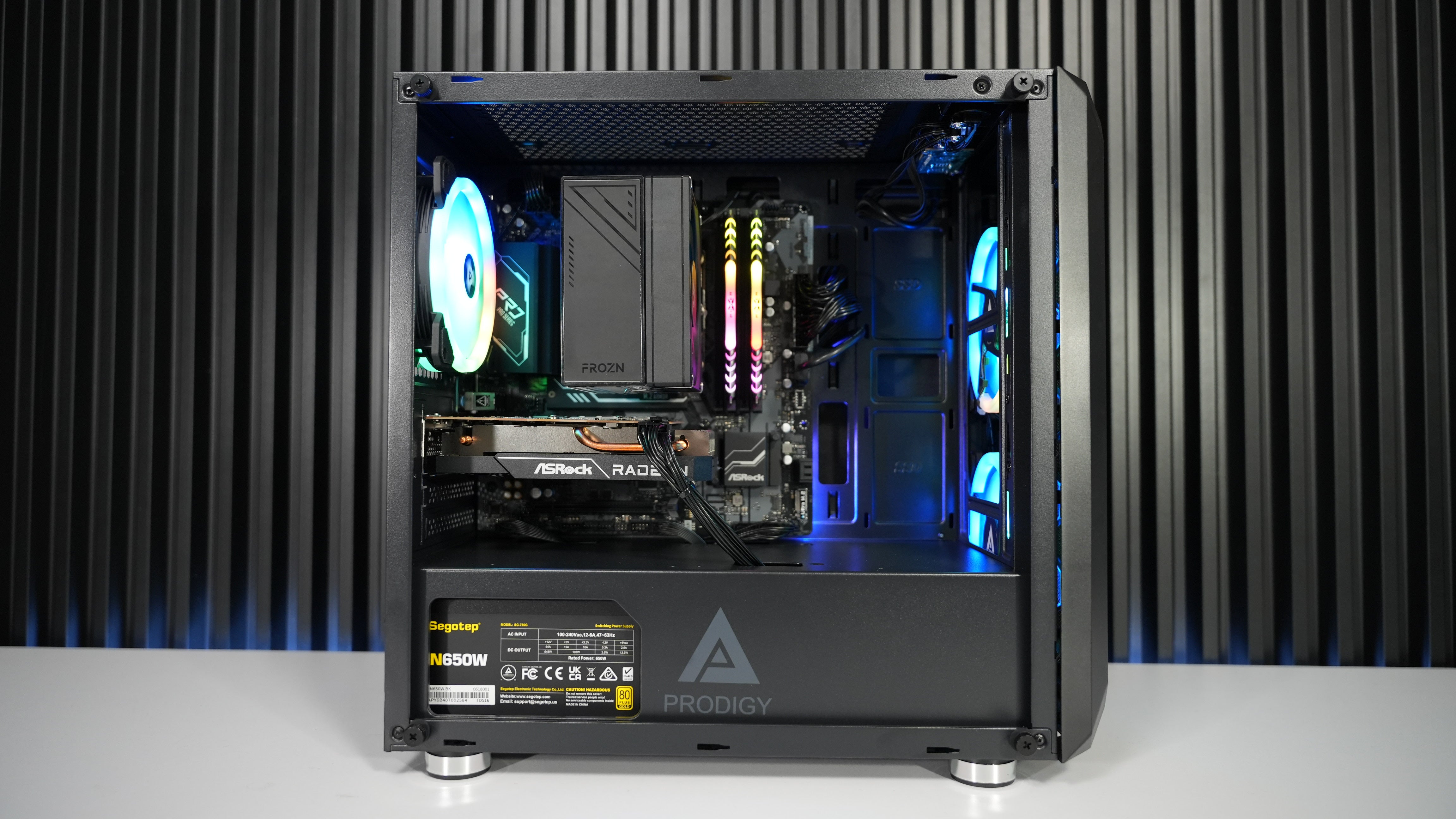 Intel i3 12100F + RX 6500XT Gaming PC