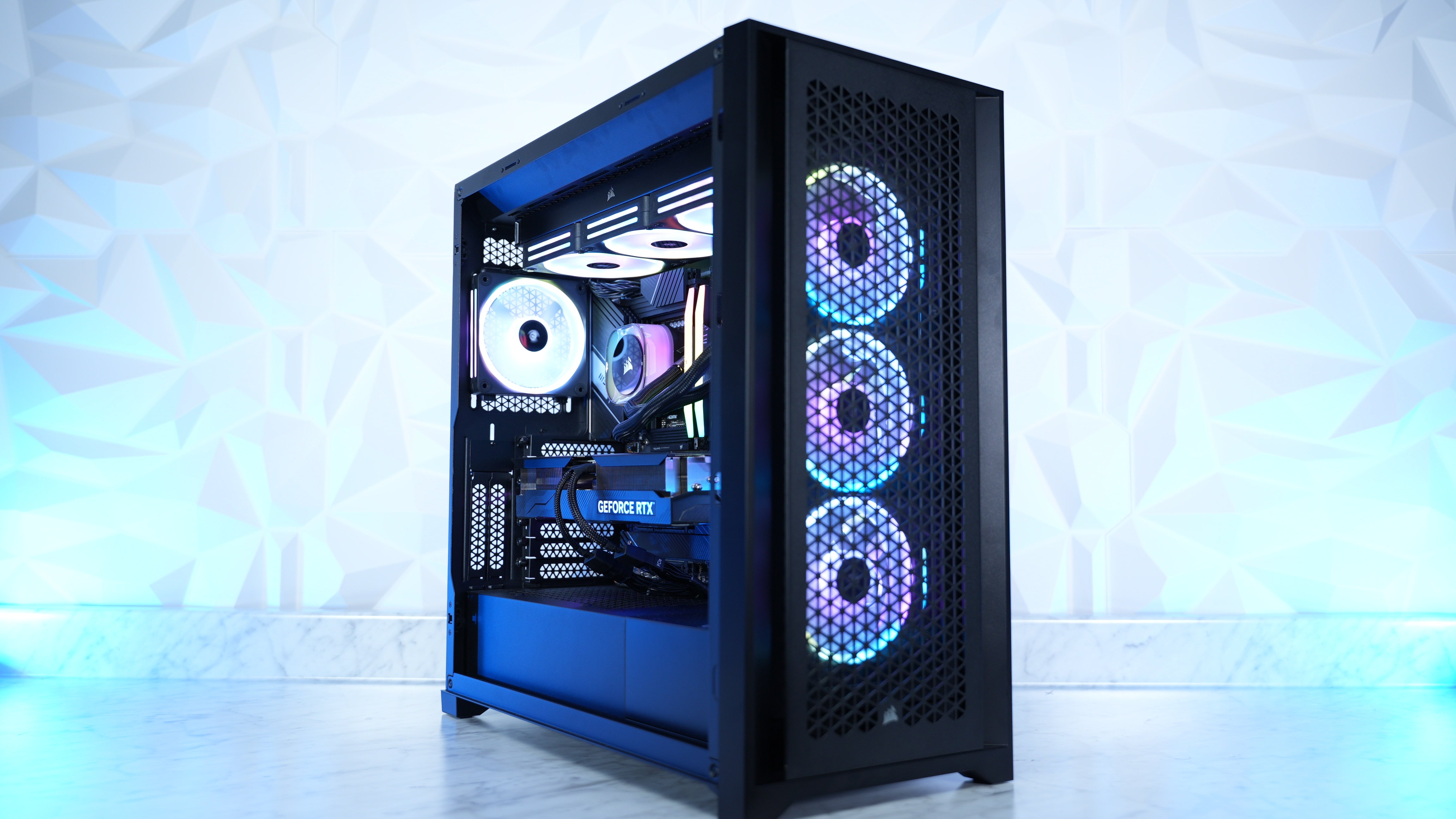 Intel i5 13600KF + RTX 4070 Ti Gaming/Streaming PC iCue Link (In Stock)