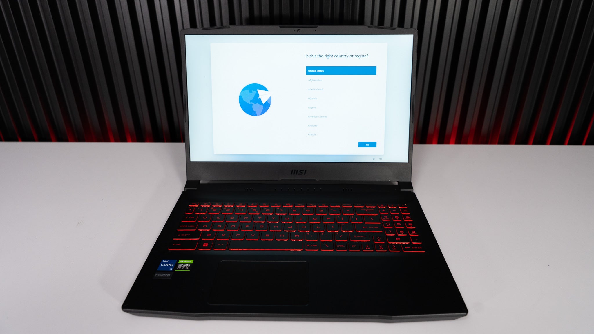 Intel i5 12500H + RTX 3050 Gaming Laptop