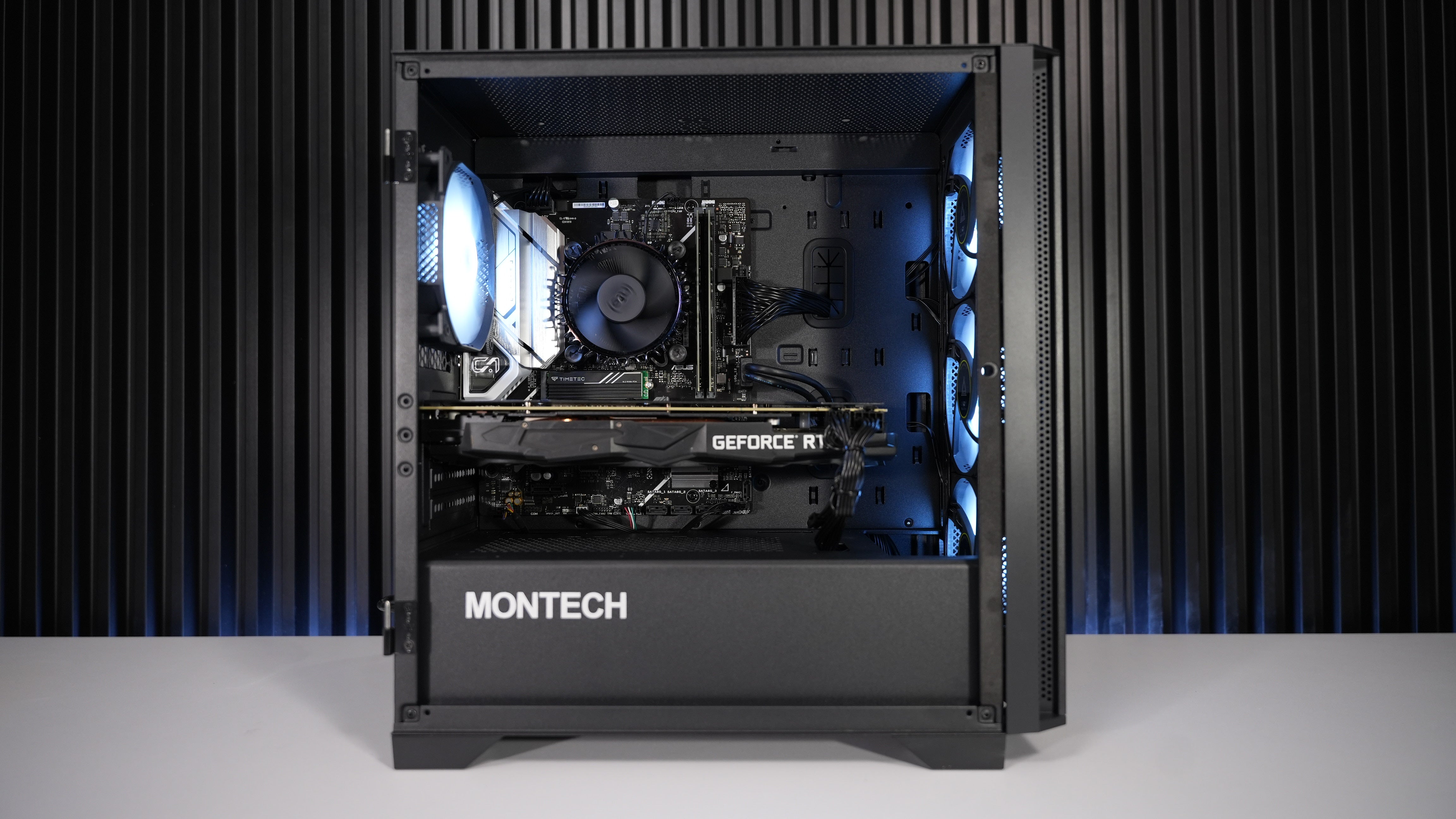 Intel i3 14100 + RTX 2070 Gaming PC