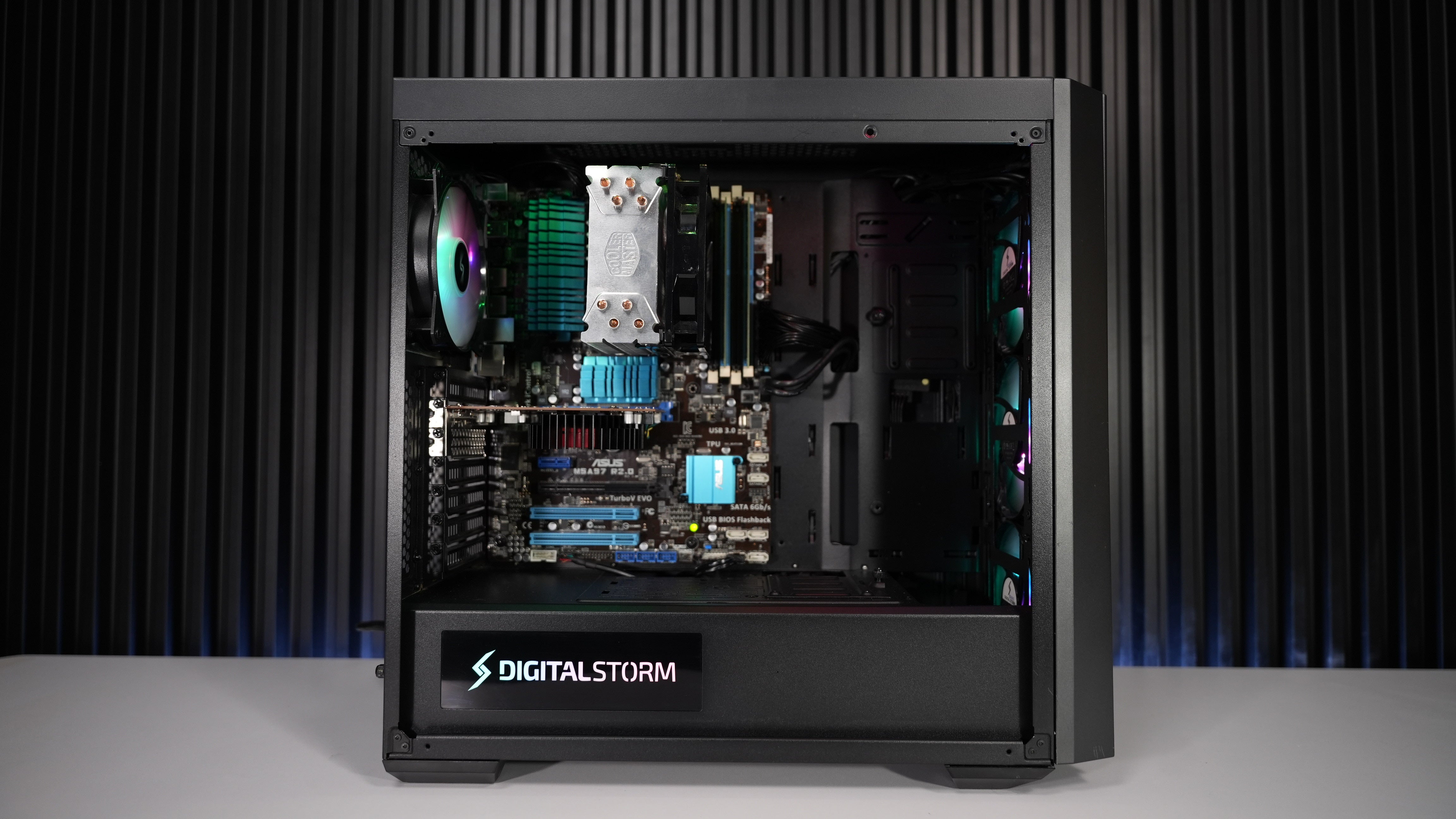 AMD FX 8350 + RX 460 Budget PC