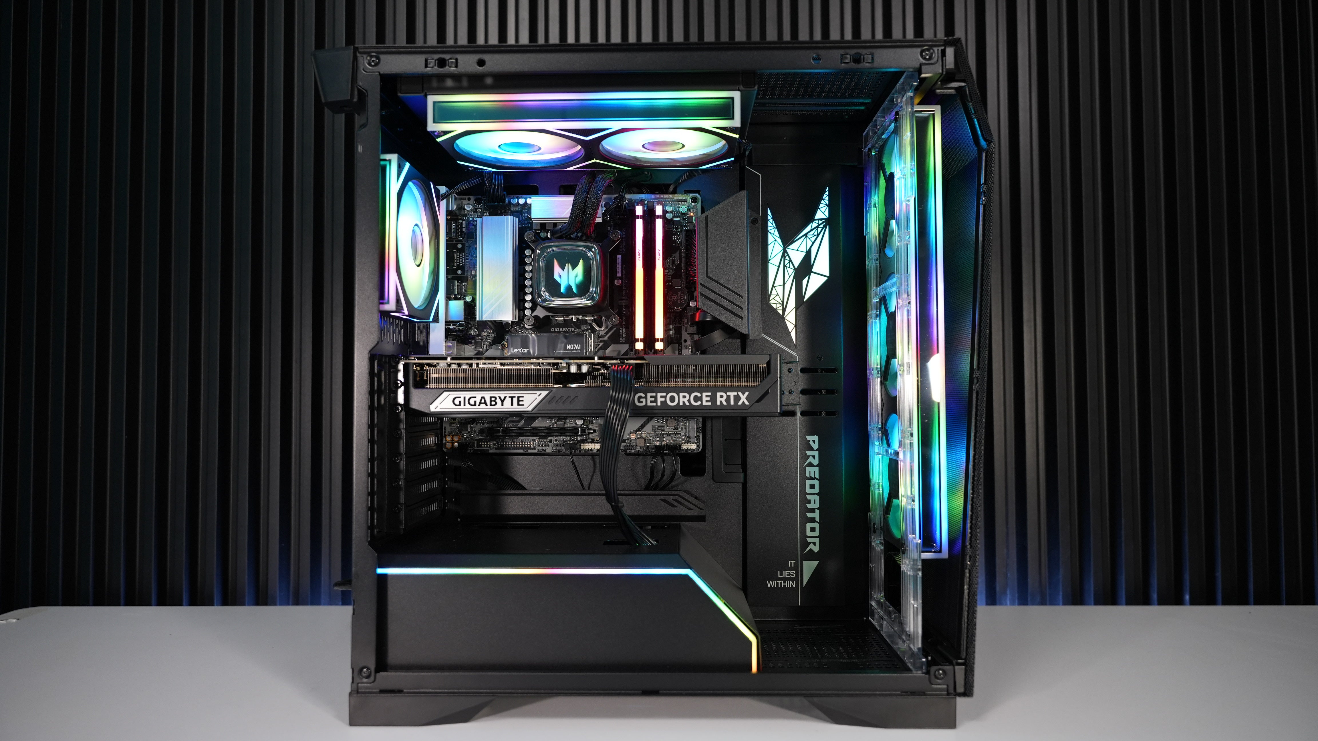Intel Core Ultra 7 265KF + RTX 5070 Ti Gaming PC Prebuilt