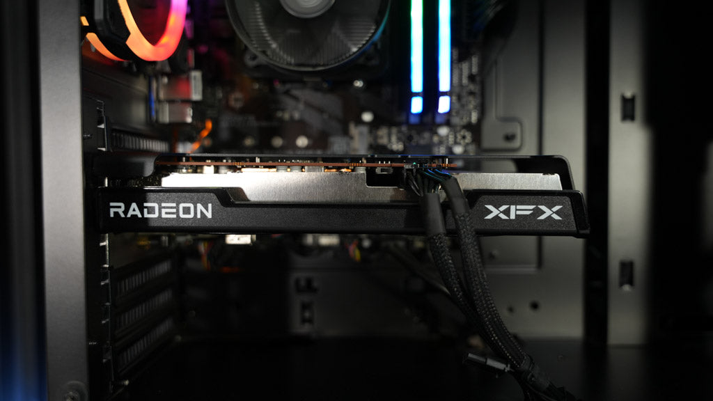 Ryzen 5 2600 + RX 6600 Gaming PC