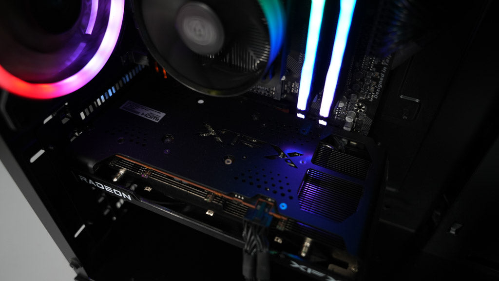 Ryzen 5 2600 + RX 6600 Gaming PC