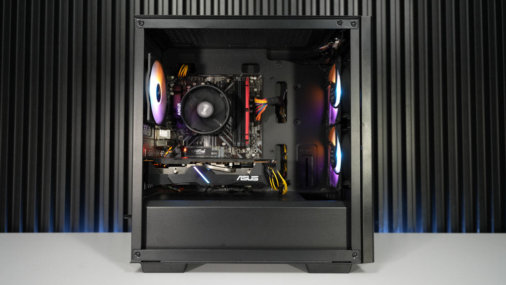 Ryzen 5 1600 + RX 5500XT Budget Gaming PC