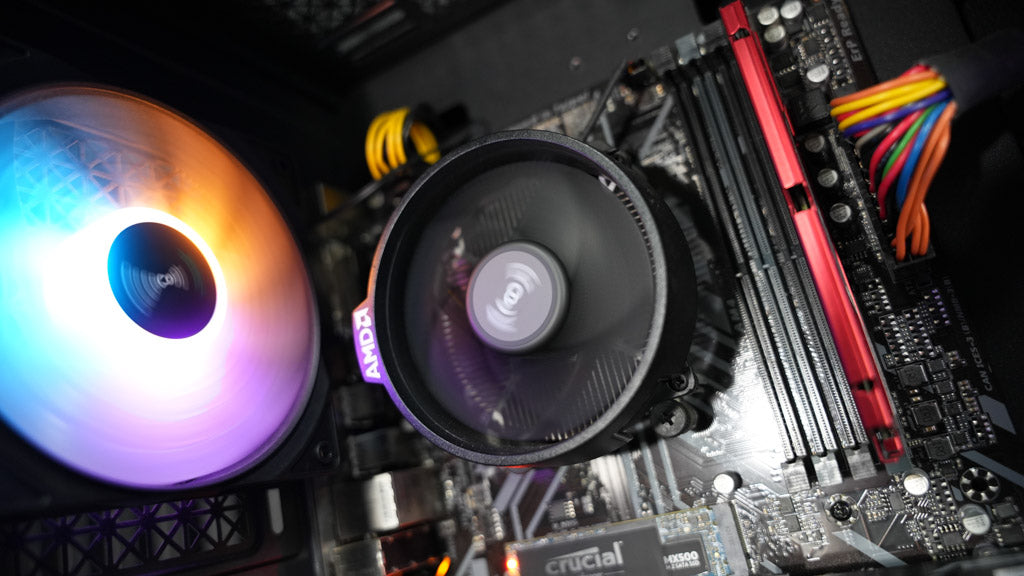 Ryzen 5 1600 + RX 5500XT Budget Gaming PC