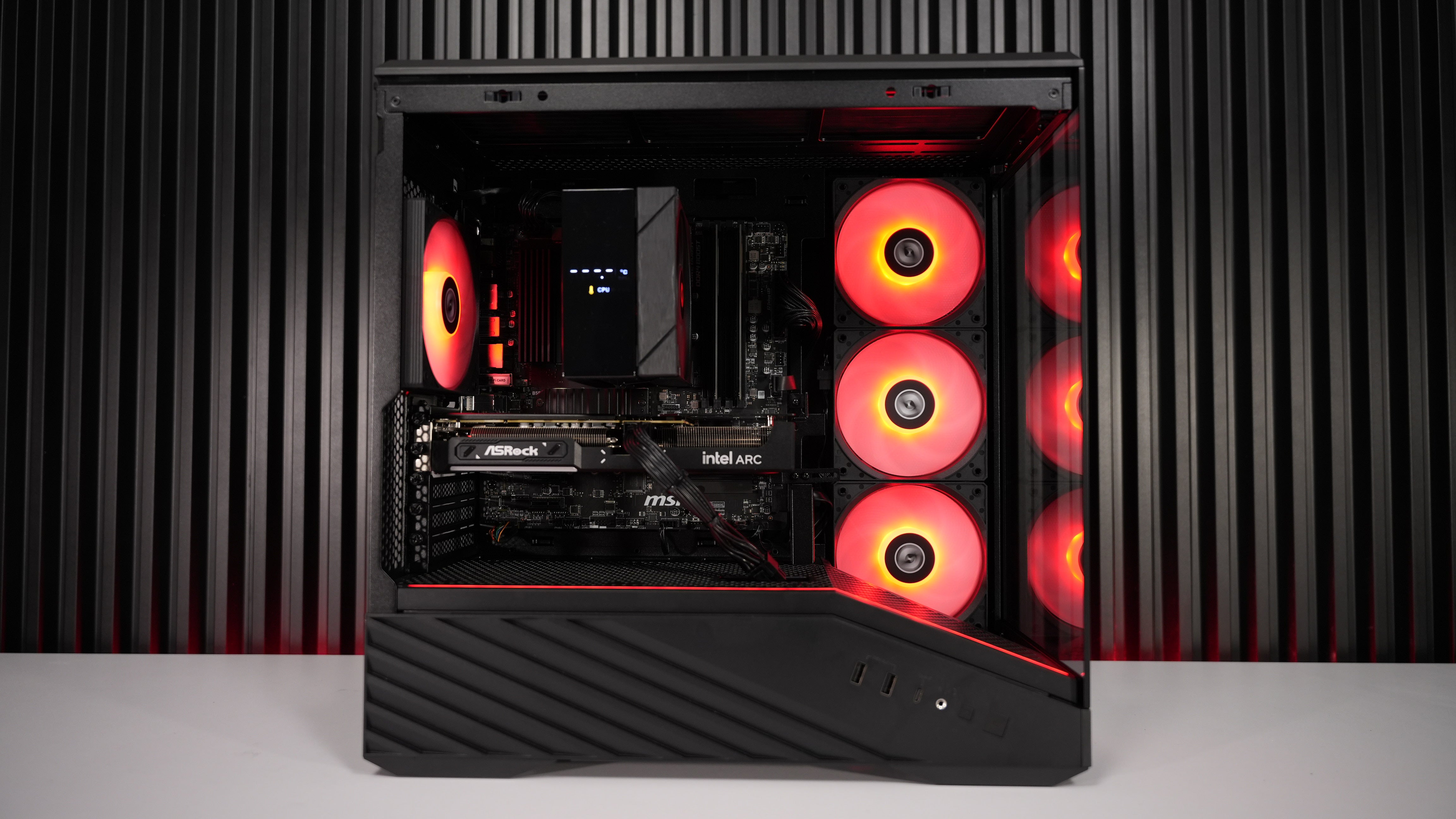 Ryzen 5 5500 + Intel Arc B570 Gaming PC