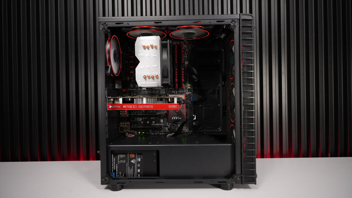 Intel i7 4790K + Radeon 7850 Budget Gaming PC
