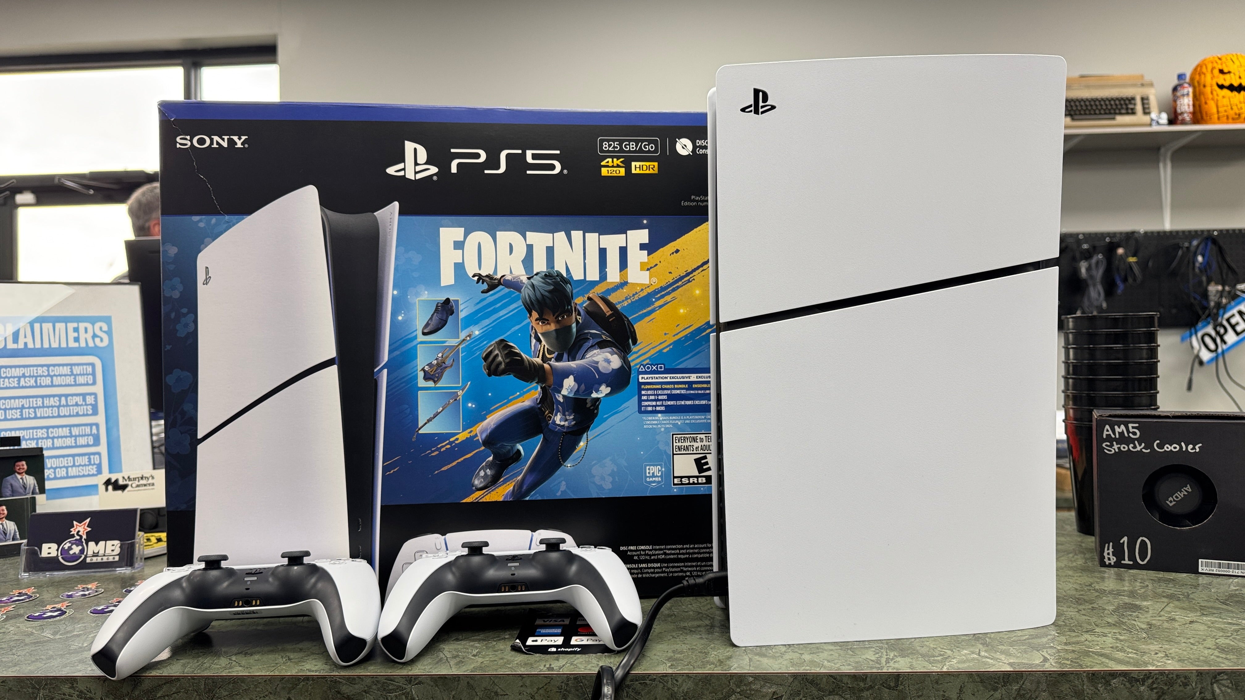 Sony PS5 Digital (Slim Edition) w/ Controllers